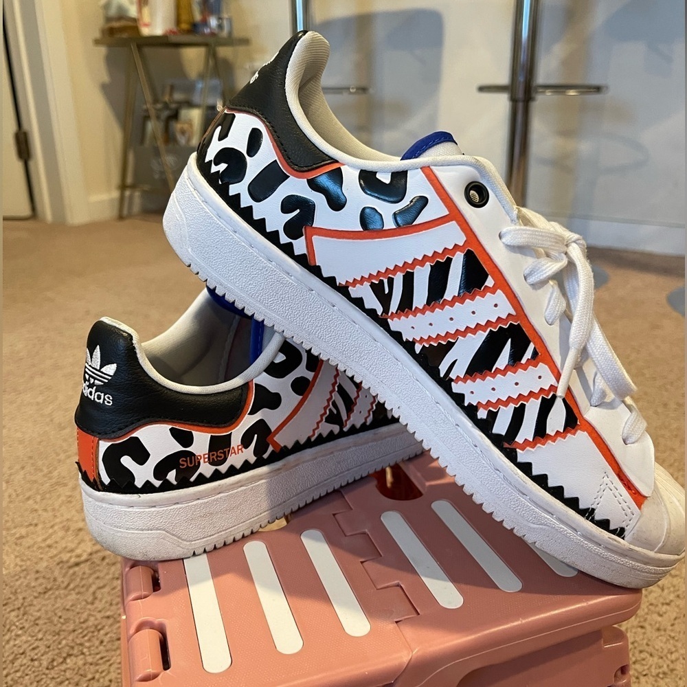 ADIDAS Rich Mini Superstar OT Tech Women Size 8 - Picture 4 of 10